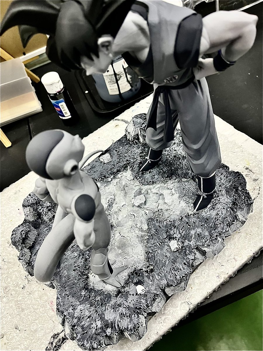 ドラゴンボール】フィギュア🛠️カスタムリペイント🎨 【悟空】vs