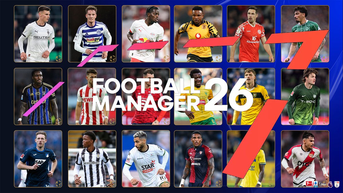 patreon.com/posts/big-upda… 
Big update number two
27/12/2025. In this big update 1403 player + 35 staff + some wonderkids
Total in pack ASF 26 HD: 23163 player + 2105 staff
#footballmanager26  #FM26 #facepack