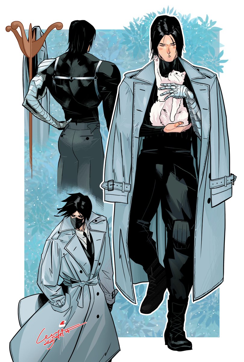 bucky in winter ❄️❄️#wintersoldier