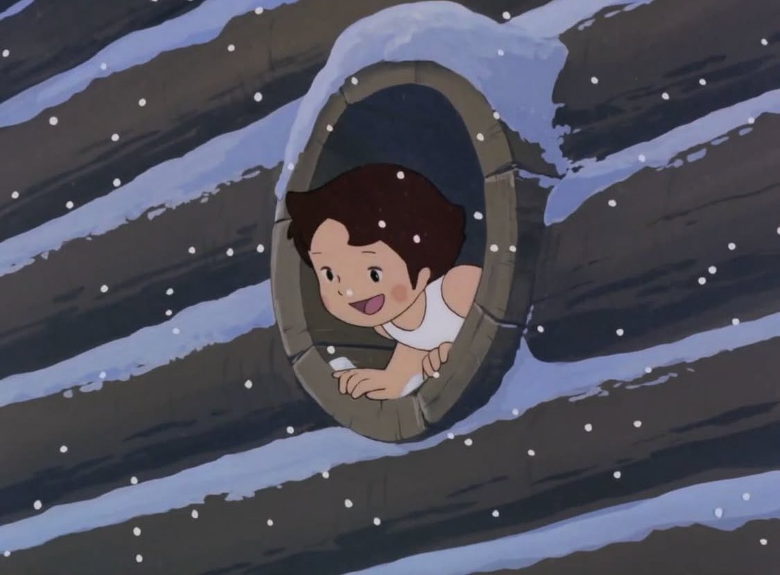 heidi, girl of the alps, 1974 🏔️🛷❄️✨