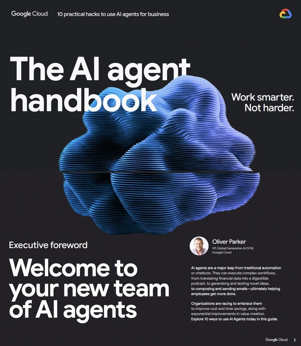 ericw_ai's tweet image. Google just dropped a 46-page masterclass on AI agents