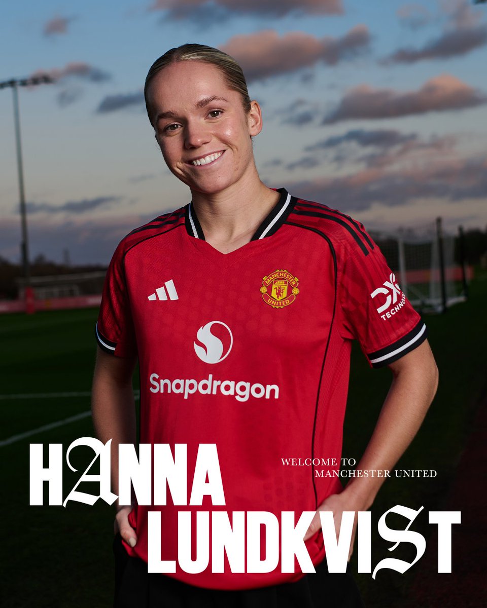 🇸🇪 It's time to meet our newest recruit...

Welcome to United, Hanna Lundkvist 🤩👋
