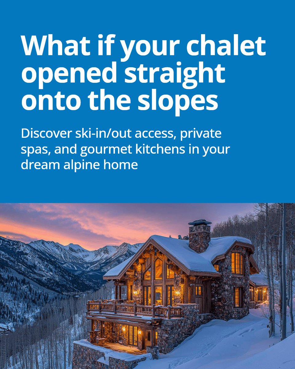 skiingproperty's tweet photo. Top 10 luxury ski chalet features: ski-in/out access, mountain views, heated boot rooms, private spa, alpine living spaces, gourmet kitchens, smart tech, quality materials, staff quarters, resort proximity. Ready to find yours? https://t.co/y5TMmI4rDS