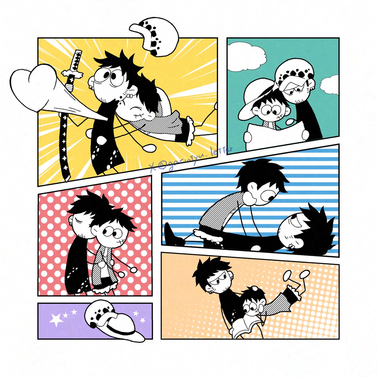 なんだか近い🐯👒(再掲)

#lawlu