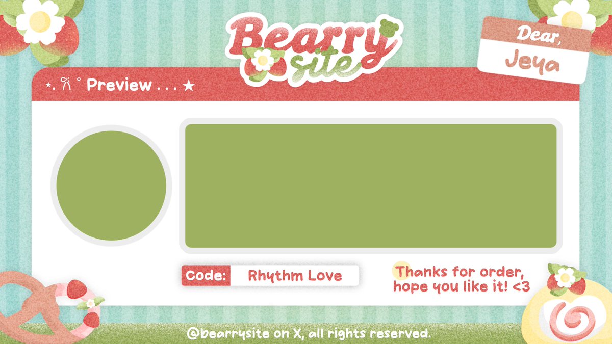 bearrysite's tweet image. help repost? thank youu ♡

hayii semuaa! setelah mempertimbangkan cukup lama, jeya mau ganti setup baru tapi masih dengan tema strawberry 👧🏻🍓 boleh bantu ospek? kalau kurang aman bisa kasih tau jeya baik-baik di dm yaaa (˶˃ ᵕ ˂˶) .ᐟ.ᐟ

#zonauang