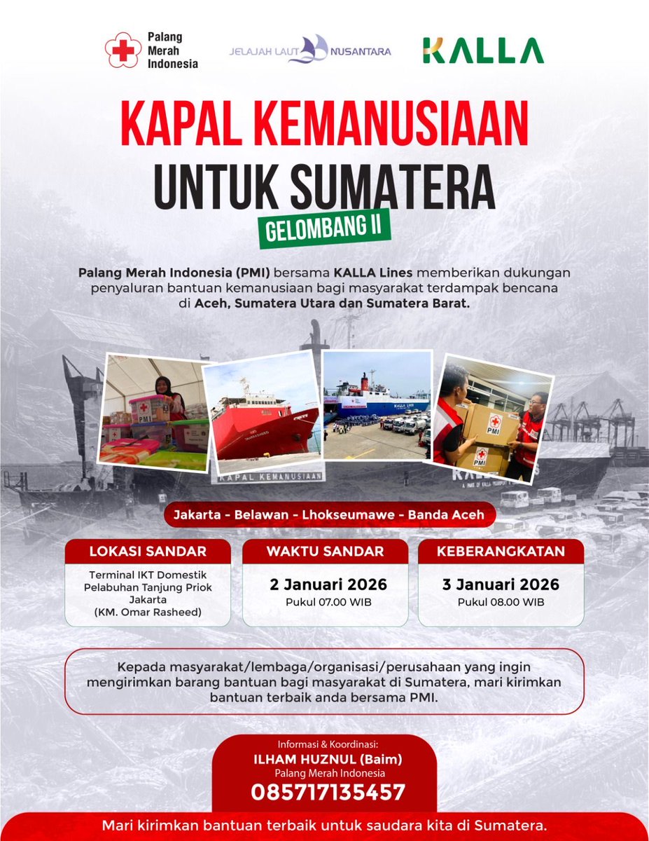 Indonesian Red Cross tweet media