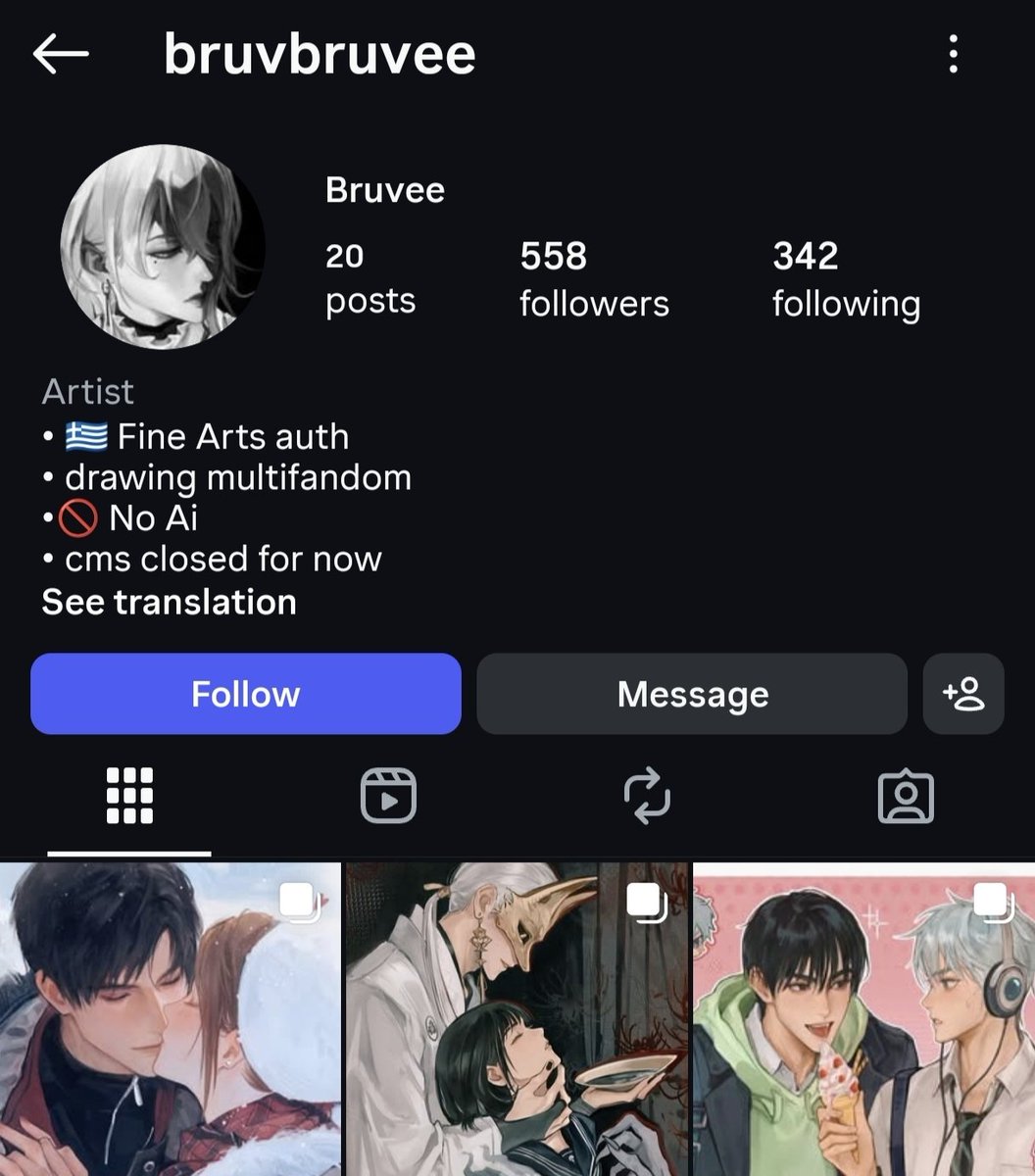 bruvbruvee's tweet photo. With the current situation on Twitter, I wanted to share my other art accounts on Instagram and Bluesky as well. Wishing everyone happy holidays <3 https://t.co/6YfJvcZJmg