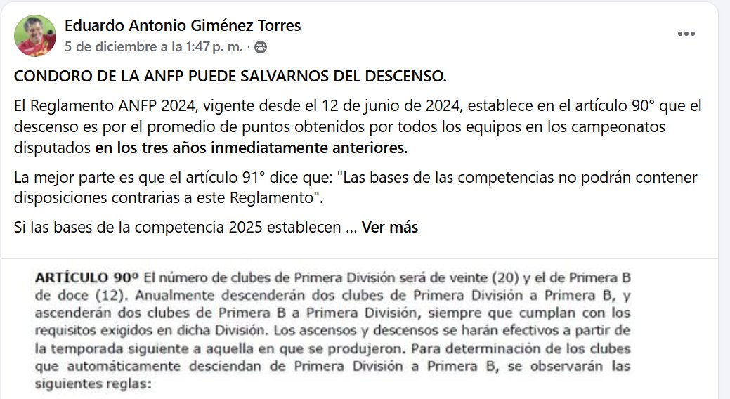 LaGranEle's tweet image. Te presento al paciente cero:
Estadio Santa Laura Eduardo Giménez Torres