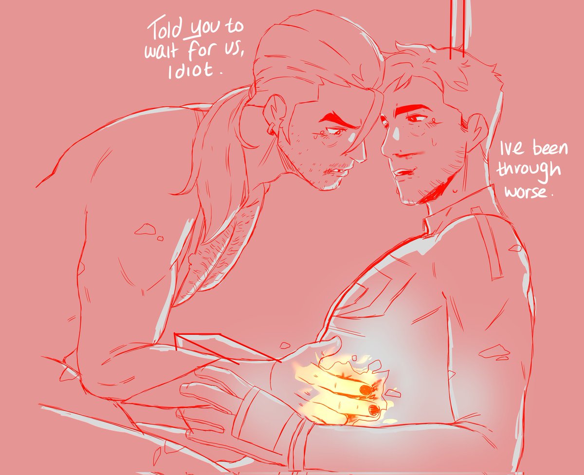 Work in progress. Something about flambae being able to cauterize bad wounds as a last resort