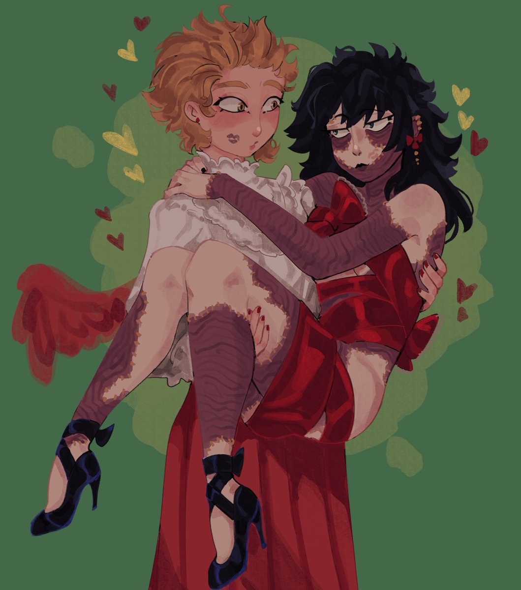 yonnnppp's tweet image. Guys I know I'm a day late but here's dbhks yuri for Christmas‼️‼️💖✨

#dabihawks