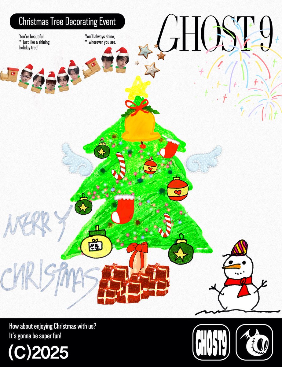 🎅~메리 크리스마스~🎅

🫶🏻잘생기고 최고인 내 짱산타님들 내년 겨울도 잘 부탁합니다☃️🎄

#GHOST9 #고스트나인 #GHOST9_ChristmasTree #MerryG9mas #고나와_트리꾸미자 #빛나는트리_빛나는고나