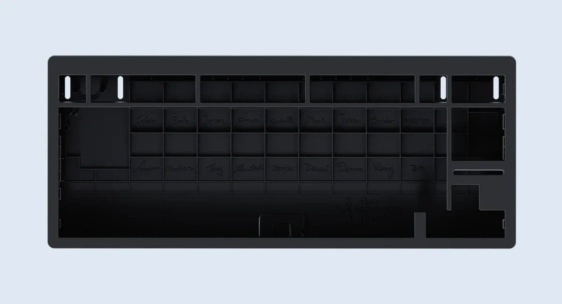 ── Wooting 80% Zinc Alloy Case ── ｜亜鉛合金ならではの高い重量
