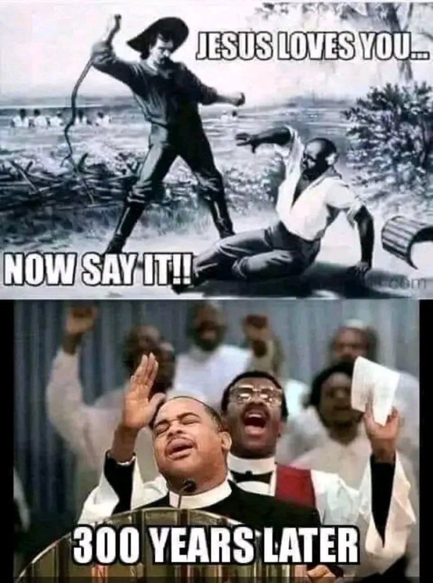 xagreat's tweet image. How Christianity was preached and propagated in Nigeria.

The slave masters were brutal.