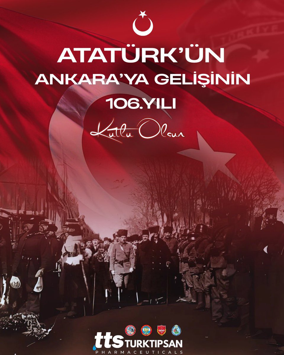Atatürk’ün Ankara’ya gelişinin 106. yılı kutlu olsun.