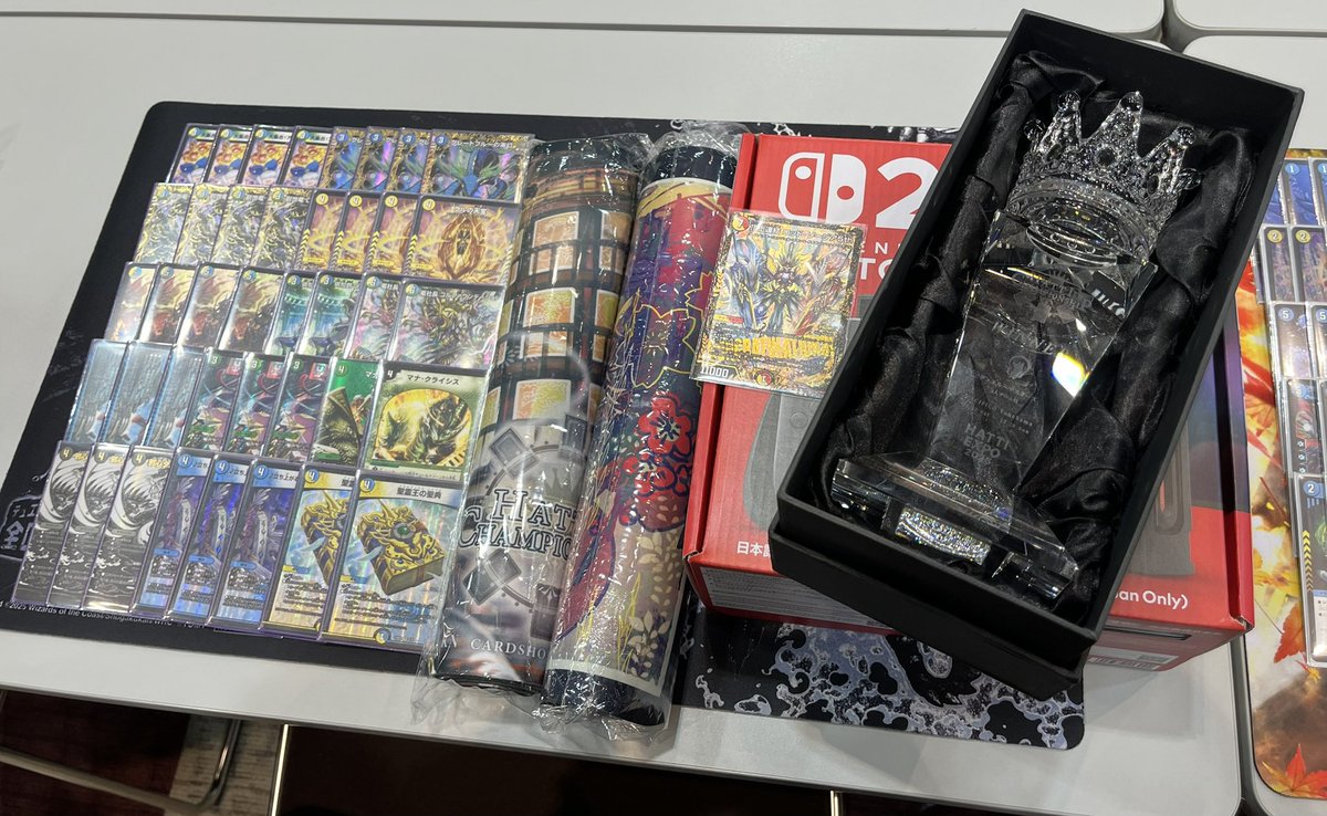 6.0倍はっちCS、個人10-1、チーム11-0で優勝！ 使用は4C創世竜 一から