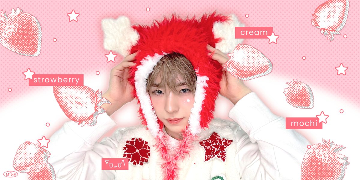 modemymode's tweet image. ⋆｡ °✩⋆ ˚｡ ⋆ 𝜗𝜚 ⋆ ｡˚ ⋆✩° ｡⋆
🍓𝗦𝘁𝗿𝗮𝘄𝗯𝗲𝗿𝗿𝘆 𝗖𝗿𝗲𝗮𝗺 𝗠𝗼𝗰𝗵𝗶🍓
-
딸기크림모찌 한입 와앙(๑&amp;gt;؂•̀๑)