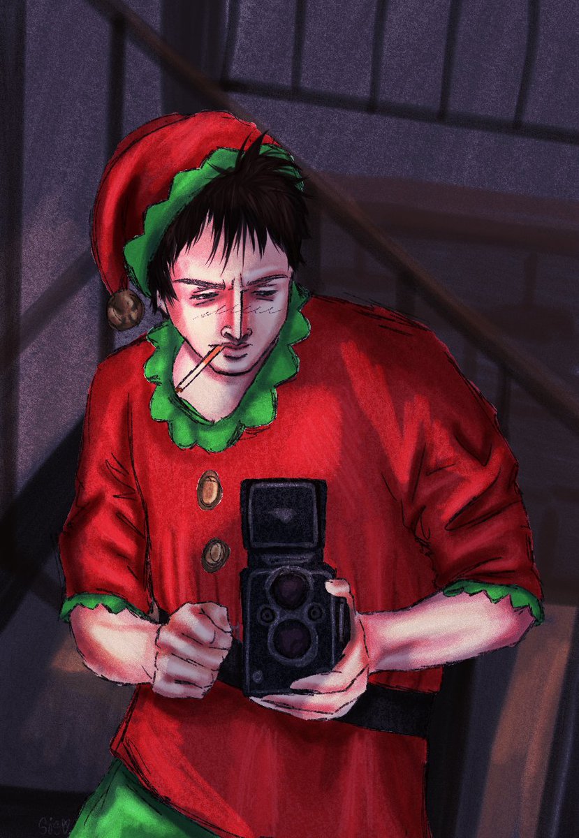 KingLadyMarlin's tweet image. "I don't give a crap if you covered yourself in eggnog and had a 15 elf gift exchange!"

#saw #sawtwt #sawfanart