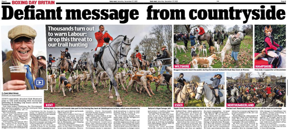 Countryside Alliance tweet media