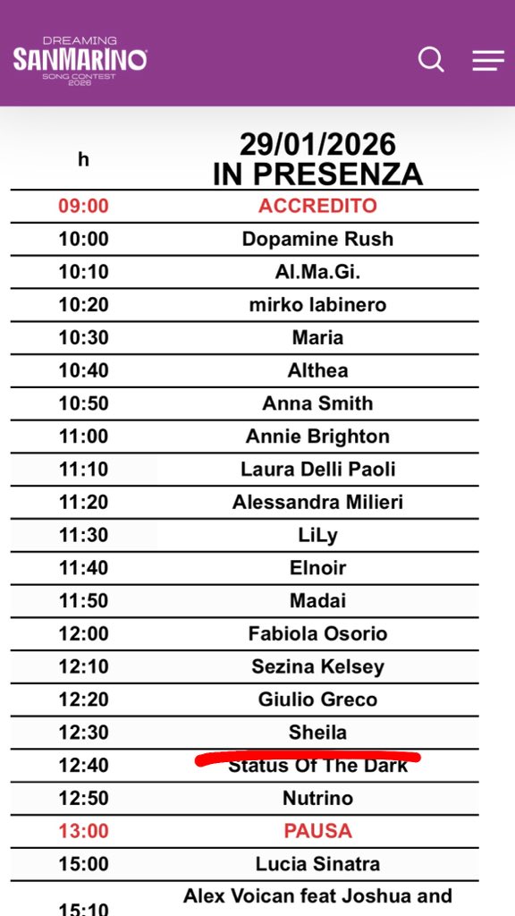 Sheila will be participating with “Zemra E Tokes” to represent San Marino on Eurovision 2026 🇸🇲