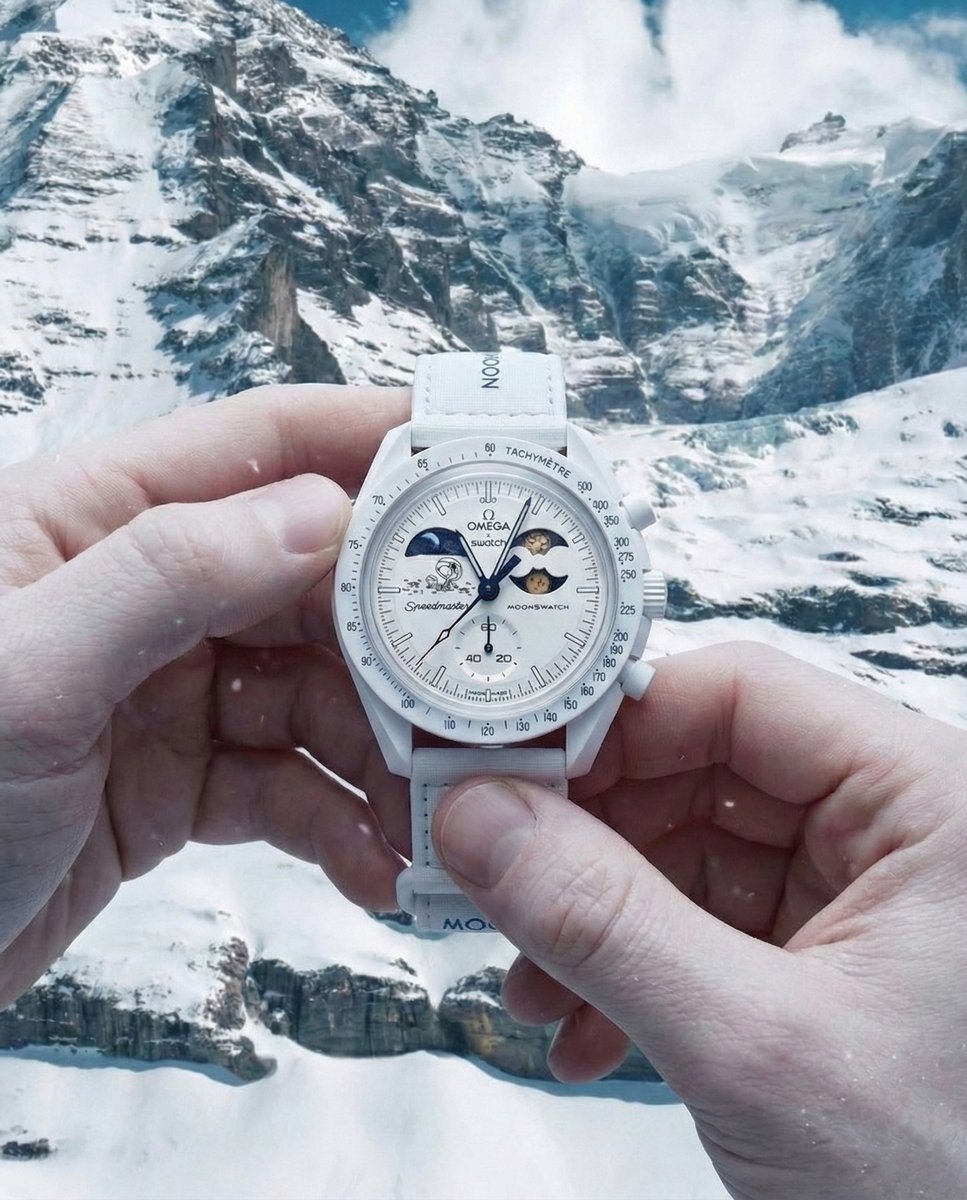 Infosparksole's tweet photo. Doğa izin verirse, senin olabilir. ���📷

Kurallar değişti. Bu parça sadece zamanı değil, doğanın ritmini takip ediyor. 

Swatch x Omega MoonSwatch 'Mission to Earthphase' - Moonshine™ Gold. https://t.co/co0fhBcUp5