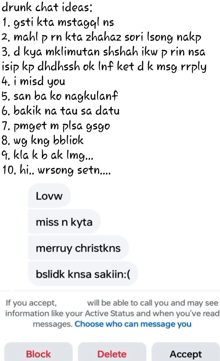 TorogiBoy101's tweet photo. Dyay da agin babartek dita tas kastoy ikasta da mangchat dyay Ex da.!Agpayso ba kano nga kasta?nyahahah🤣🤣🤣
#ctto
#drunkchat
#igorot https://t.co/PZFdyetwCz