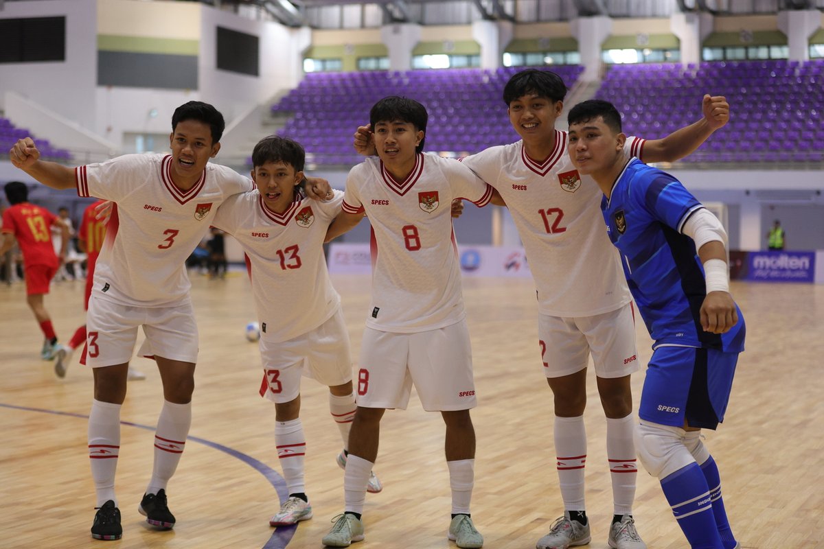 Awali Turnamen dengan Kemenangan Meyakinkan, Timnas U19 Indonesia Taklukkan Myanmar 4-1

Lebih lengkapnya, bisa cek di: futsalindonesia.org/news/awali-tur…
