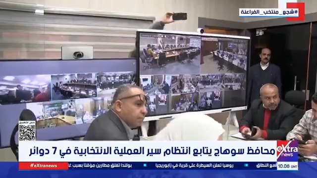 محافظ سوهاج يتابع انتظام سير العملية الانتخابية في 7 دوائر #هشام_عبدالتواب 