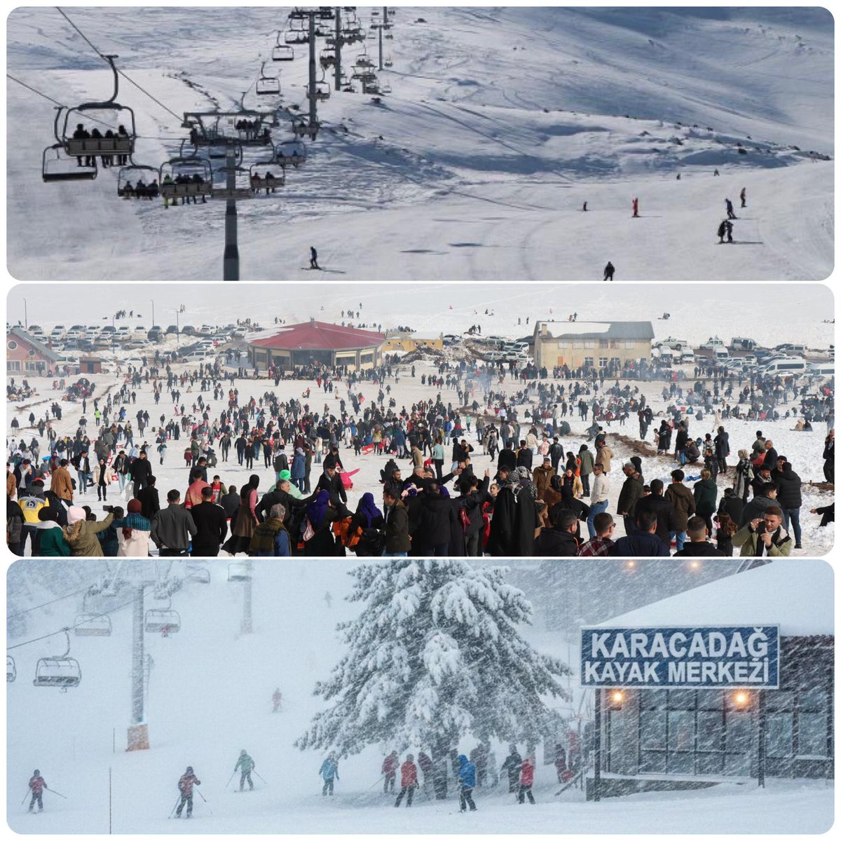 🎿 Siverek’te bulunan Karacadağ Kayak Merkezi’nde kayak sezonu açıldı.

⛷️ Güneydoğu’nun tek kayak merkezi olan ve “beyaz gelin” olarak anılan Karacadağ, doğal pistleri ve eşsiz manzarasıyla kış turizmi tutkunlarını ağırlamaya hazır. 

Sezonun başlamasıyla birlikte bölge