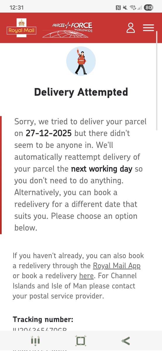 CaroleTish's tweet photo. Lol @RoyalMail not in? Its a shop, because I'm at work. Its open 9-5 https://t.co/4Zg8AIKtFP