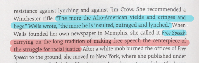 ToffeeBrain's tweet photo. For all the conservatives out there: Free Speech as a term in US History was always used AGAINST racial discrimination. Fuckheads https://t.co/i07m56FEtb