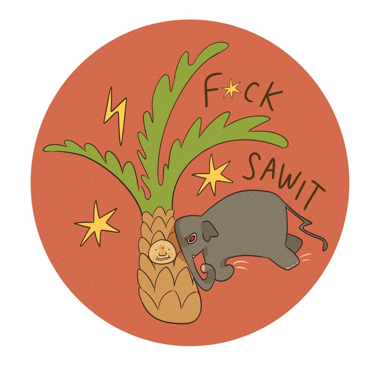 kanchioo_'s tweet photo. It's been a long time not active in this acc, here my newest sticker pack🐘 edisi gajah way kambas kemarin https://t.co/pbn4UJ7yL8