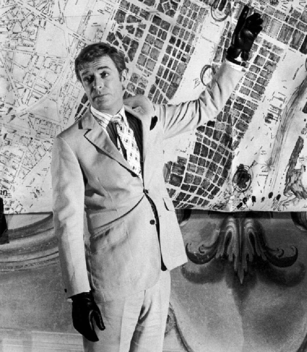 TheMonologist's tweet image. Michael Caine in 

THE ITALIAN JOB (1969)