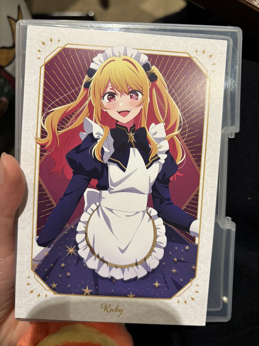 交換 譲渡】推しの子 星空メイドver. ホログラム缶バッジ チェキ