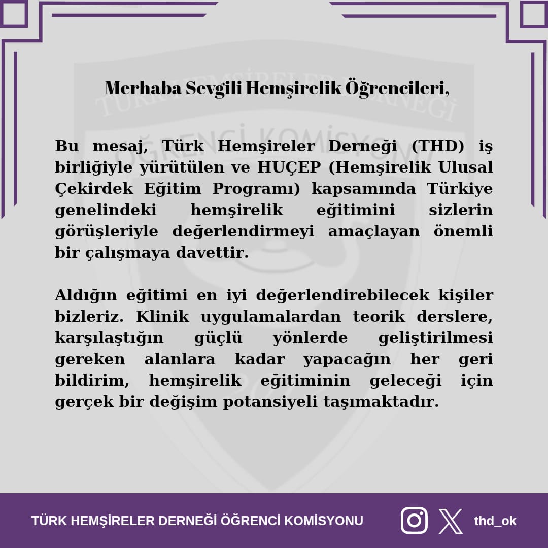 THD Öğrenci Komisyonu tweet media