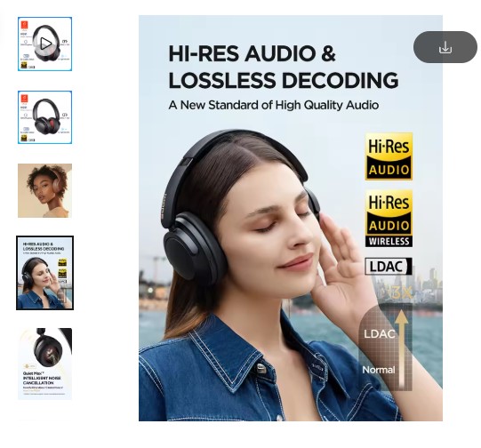 shopping_soma's tweet image. 👉 Looking for long-lasting wireless headphones?
🎧 1MORE SonoFlow Pro
100H playtime | Bluetooth | Active Noise Cancelling

Hi-Res audio | Clear calls 🔥
Buy- s.click.aliexpress.com/e/_c35KxtFP

#1MORE #WirelessHeadphones 
#ANC #HiResAudio 
#TechDeals