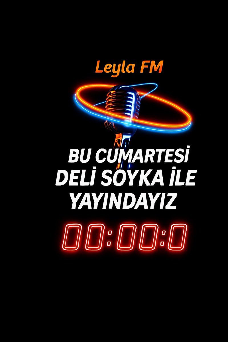 Bu gece <a href="/DeliSoykaa3/">Deli Soyka 😋🌵</a> yayındayız.  
#LeylaFM