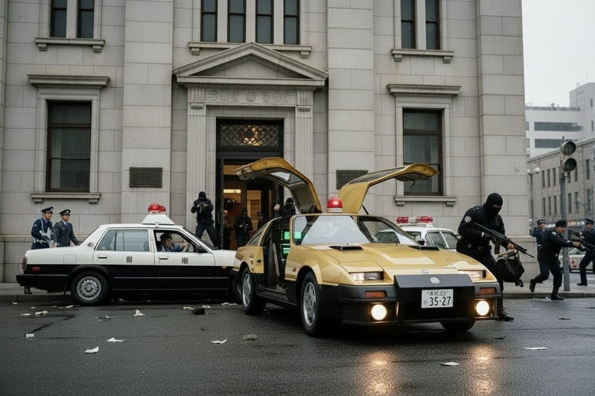 西部警察 スーパーZみたいなZ31で、西部警察パート3『仙台爆破