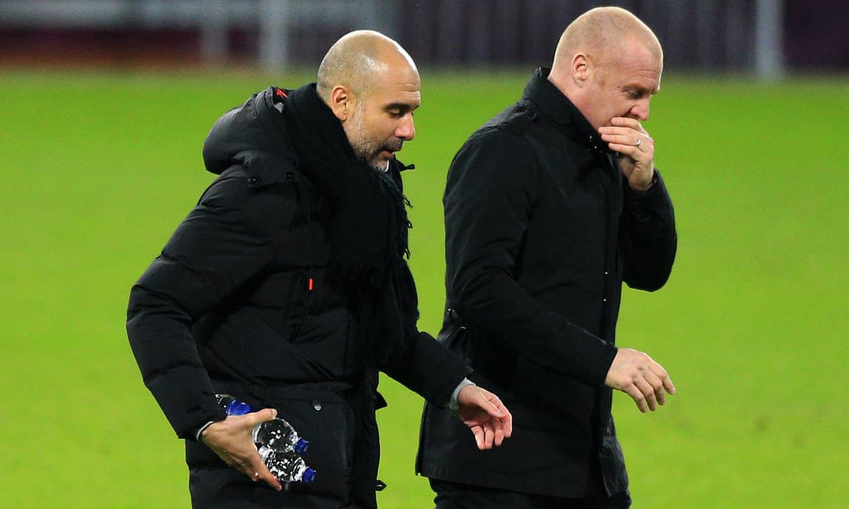 PolymarketFC's tweet image. What could Dyche and Guardiola be talking about? 

🤔