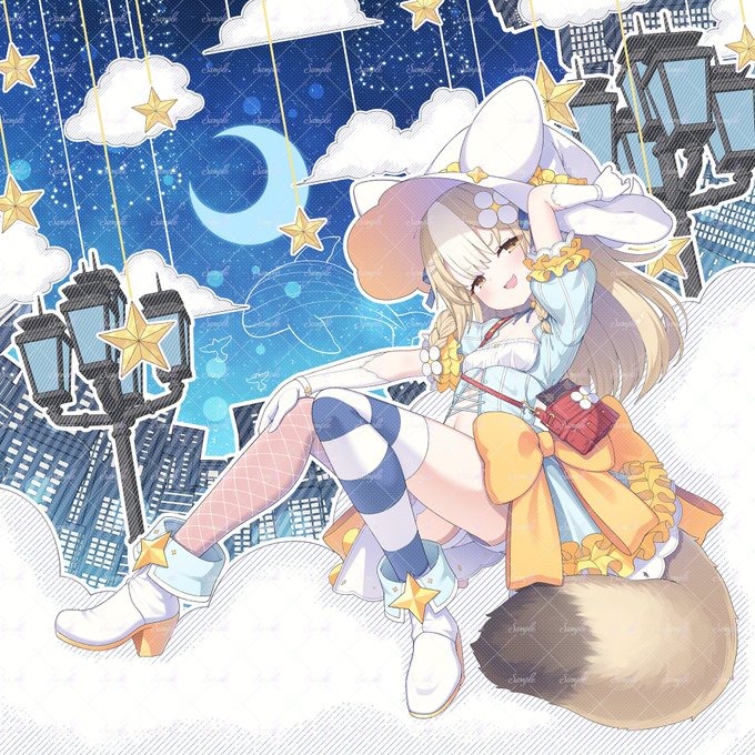 Skebのリクエストをしていただきありがとうございました～!!🍭🦊
#にぃな召喚 