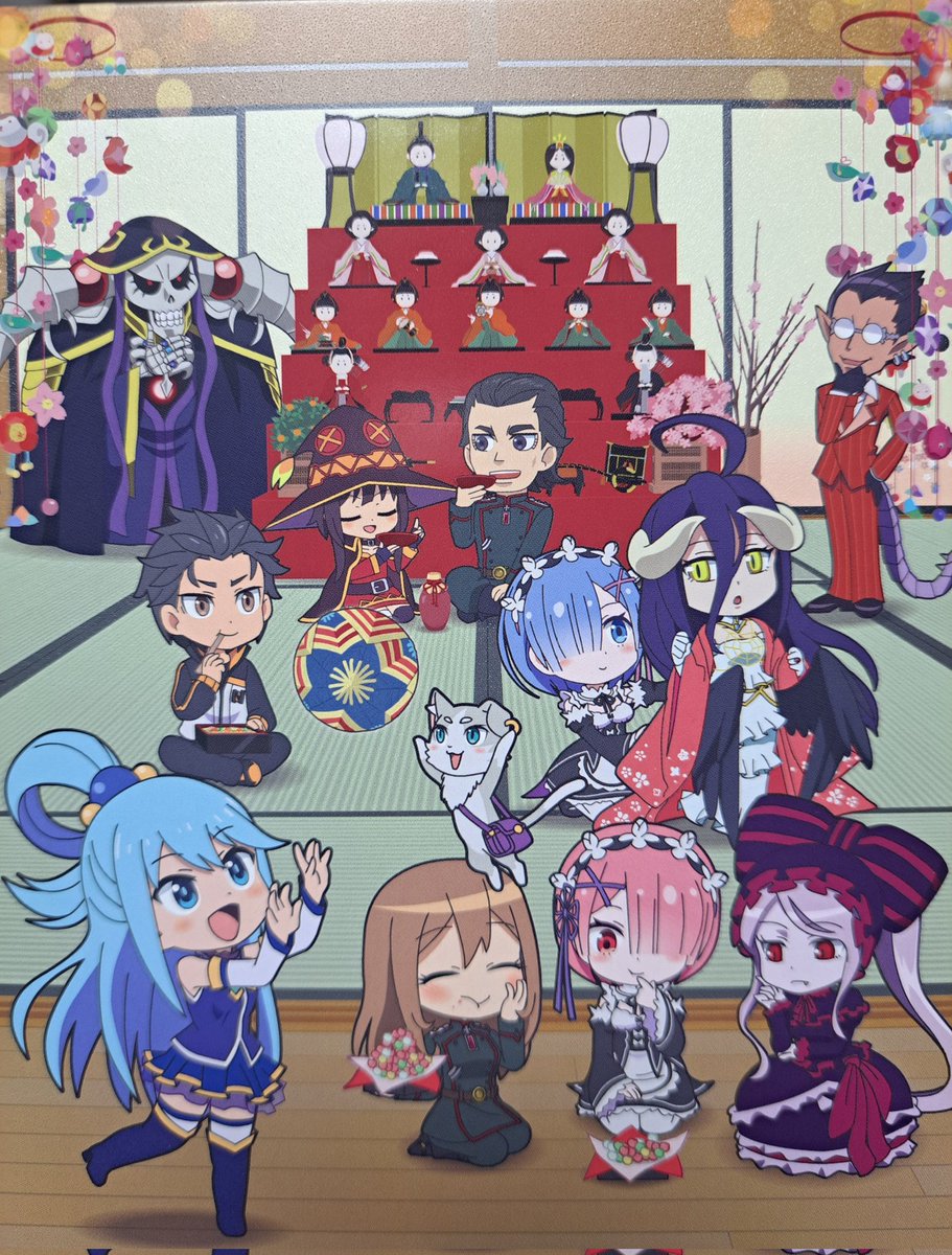 Konofan10's tweet image. 異世界かるてっと

冬を越えて、春も夏もいせかるを楽しめますように🌸🌴

#いせかる
#異世界かるてっと
#このすば
#この素晴らしい世界に祝福を 
#幼女戦記
#リゼロ
#オーバーロード
#盾の勇者の成り上がり
#陰の実力者になりたくて