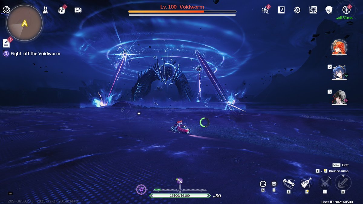 JVANCmemers's tweet photo. didn't know that you could fight the voidworm again if you go back to the center of the desert!?? https://t.co/0yfhlf2Atw