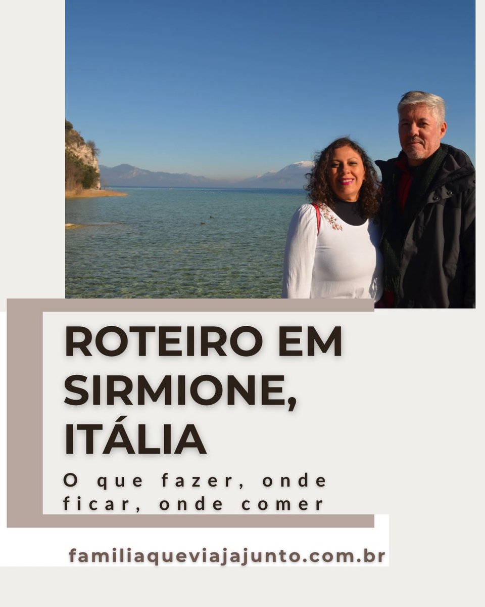 Familiaqueviaja's tweet photo. POST NOVO!

Roteiro em  Sirmione, Itália: o que fazer, onde ficar, onde comer.

Clique no link do perfil.
🇮🇹
#itália #sirmione #lagodegarda https://t.co/h4tWE2m3mM