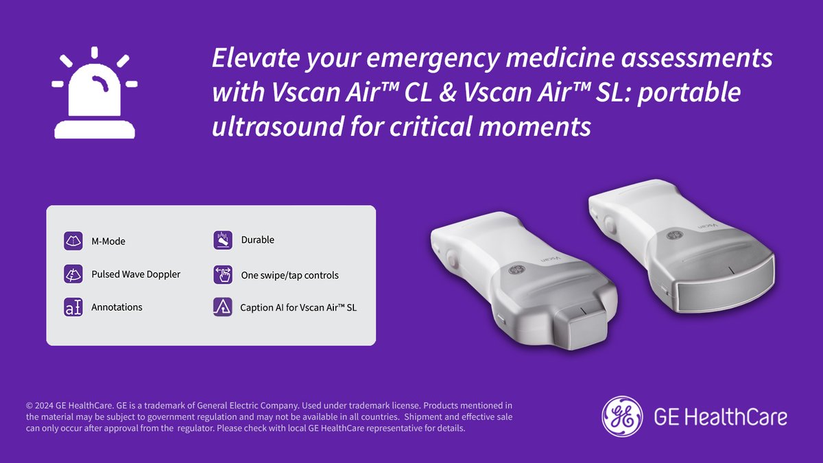 GE HealthCare Vscan Family tweet media