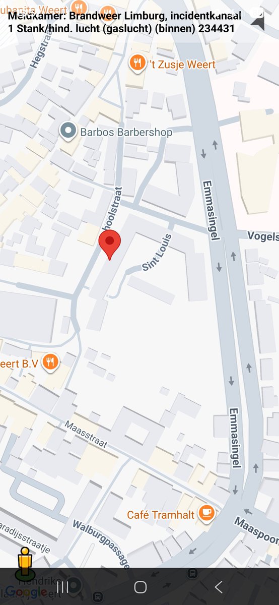 Gaslucht in Sint Louis, Weert