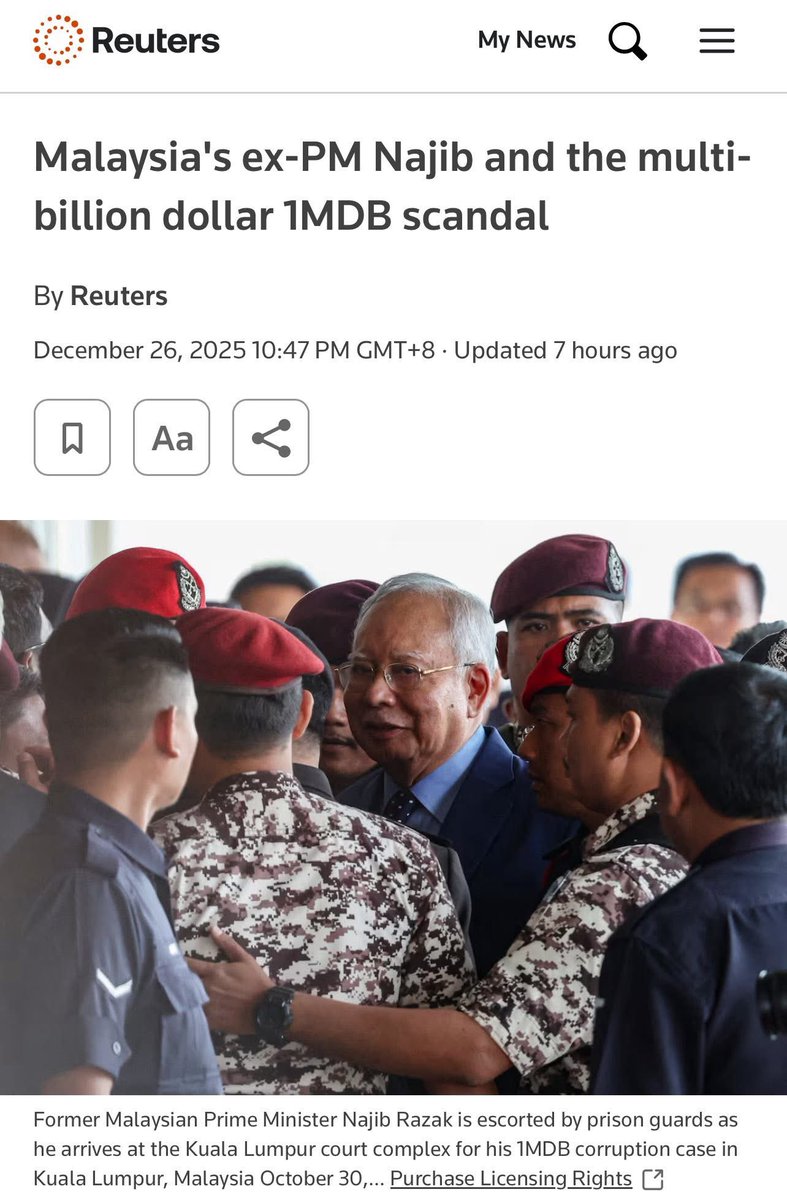 liyana_marzuki's tweet photo. THE SAGA 

Kes 1MDB ialah kes rasuah paling besar yang pernah ada. Malah, DOJ Amerika nyatakan ia kes Kleptokrasi terburuk yang mereka pernah saksikan. 

Dari mula, bagi ramai pengamal undang2 tahu kesnya kuat. Bila kes AMLA, yakni kesalahan salah guna kuasa dan penggubahan wang haram ini didakwa. Aliran wang/ money trail jadi kekuatan utama. 

Jika aliran wang itu tidak boleh disangkal. Dan tiada alasan konkrit untuk jelaskan. 80% kes itu akan melekat.

***************

Ini yang terjadi dalam kes 1MDB. Aliran tunai RM2.3b ke akaun bank peribadi Perdana Menteri tidak disangkal langsung. Ia mengaku duit masuk ke dalam akaunnya dan dibelanjakan. 

Dibelanjakan bukan untuk pembangunan negara ya. Rekod aliran tunai menunjukkan untuk perbelanjaan peribadi dan keluarga. Termasuk bercuti di luar negara. Banyak dibelanjakan untuk isterinya juga. 

Sebahagiannya lagi untuk pemusatan kuasa. 

Duit dana awam berbilion ini dicampak2 untuk ahli parti dan penyokong tegar. Diagih2 untuk kepentingan politik. Termasuk membayar propagandis dan pasukan media. Itu semua jelas dalam bukti dan fakta kes yang ada. 

Money trail dan bukti PM berbelanja duit rakyat ini langsung tak disangkal dan dipatahkan. 

Maknanya, dana masuk dan keluar akaun peribadi Perdana Manteri, Lawyer Shafee tak sentuh malah mengakui. 

Tu dah tanda nak masuk penjara sebelah kaki. 

***************

Next, apa alasan yang diberi? 

Ironically, dalam kes 1MDB. Tiada lagi naratif direct Najib claim dia ditipu Jho Low. Lain bunyi dari kes SRC. 

Dalam kes 1MDB, pembelaaan bertukar taktik. Mereka salahkan pula semua Pegawai dan Penasihat Najib. Katanya, mereka semua subahat nak kenakan dia. Pegawai 1MDB, MOF dan Bank Negara. Termasuk SUSK nya sekali. Yang telah meninggal dunia dan orang kenal dia sebagai cukup setia. 

Kita tahu mengaku ditipu Jho Low itu kesilapan terbesar dalam kes SRC. Mereka belajar. 

Kalau mereka kata Jho Low menipu Najib, Makanya kisah derma Arab pun tak boleh diguna. Itu dah jadi fakta bercanggah. 

Kalau betul Najib ditipu, maknanya dia akui Jho Low buat scam tipu 1MDB. Duit masuk betullah duit 1MDB. Nak kata derma Arab macam mana lagi? 

************

Itu bukan saja kesilapan yang ada. 

Kesilapan sebenar team Najib ialah pembelaan dibuat bukan untuk Mahkamah sebenar. Tapi mahkamah pandangan awam. Court of public opinion. 

Nampak gah lah di luar, tapi di dalam Mahkamah nilai buktinya rendah. 

Contohnya, alasan derma Raja Arab dicanang di luar Mahkamah dengan ada video dari Menteri Arab. Ada bukti SPRM jumpa wakil Istana. 

Tapi dalam Mahkamah, video tidak dijadikan bukti, tiada surat rasmi dari Menteri. Tiada langsung usaha nak dapat bukti dari saluran rasmi. 

Malah kenyataan SPRM juga di spin. Pegawai SPRM dalam Mahkamah katakan yang beliau sendiri tak puas hati dengan pertemuan dengan “wakil Raja Arab”. Tiada profiling diberi. Dan yang jumpa dia bukan Putera Arab pun. Setakat pembantu Jho Low dan Peguam. 

Itu tiada pula mereka war2kan. Yang team socmeds Najib dok ulang SPRM dah jumpa dah 🤦🏻‍♀️

********

Pembelaan Najib Razak shallow sekali. 

“Saya tidak tahu” 
“Saya tidak semak”
“Saya ikut je nasihat Pegawai, mereka yang salah”. 

Isunya yang berbelanja mewah Dana 1MDB ini bukan Pegawai 1MDB, Pegawai MOF atau Bank Negara ya. Dana bukan masuk ke akaun mereka, masuk ke akaun Perdana Menteri dan dia mengaku dia belanja. 

Hakim sangat betul bila mengatakan tidak masuk akal seorang Pemimpin yang punya latar belakang akademik yang baik dan berpengalaman dalam politik, ditipu sebegitu sekali. 

Pada saya, itu tunjukkan, dia tak layak pun jadi Perdana Menteri. Dan tobat lahum jangan lah dia diangkat lagi. 

Lagi satu, kelemahan nyata Lawyer Shafee. Pembelaan derma Raja Arab diulang tayang walau dalam kes SRC telah ditolak oleh Mahkamah lagi tinggi. 🤦🏻‍♀️ lagi sekali. Ini buat Peguam lain tepuk dahi dan di-sound oleh Hakim. 

Tunjukkan buat kerja tak clean dalam Mahkamah tapi untuk luar mahkamah, Court of Public Opinion cukup licik. 

************