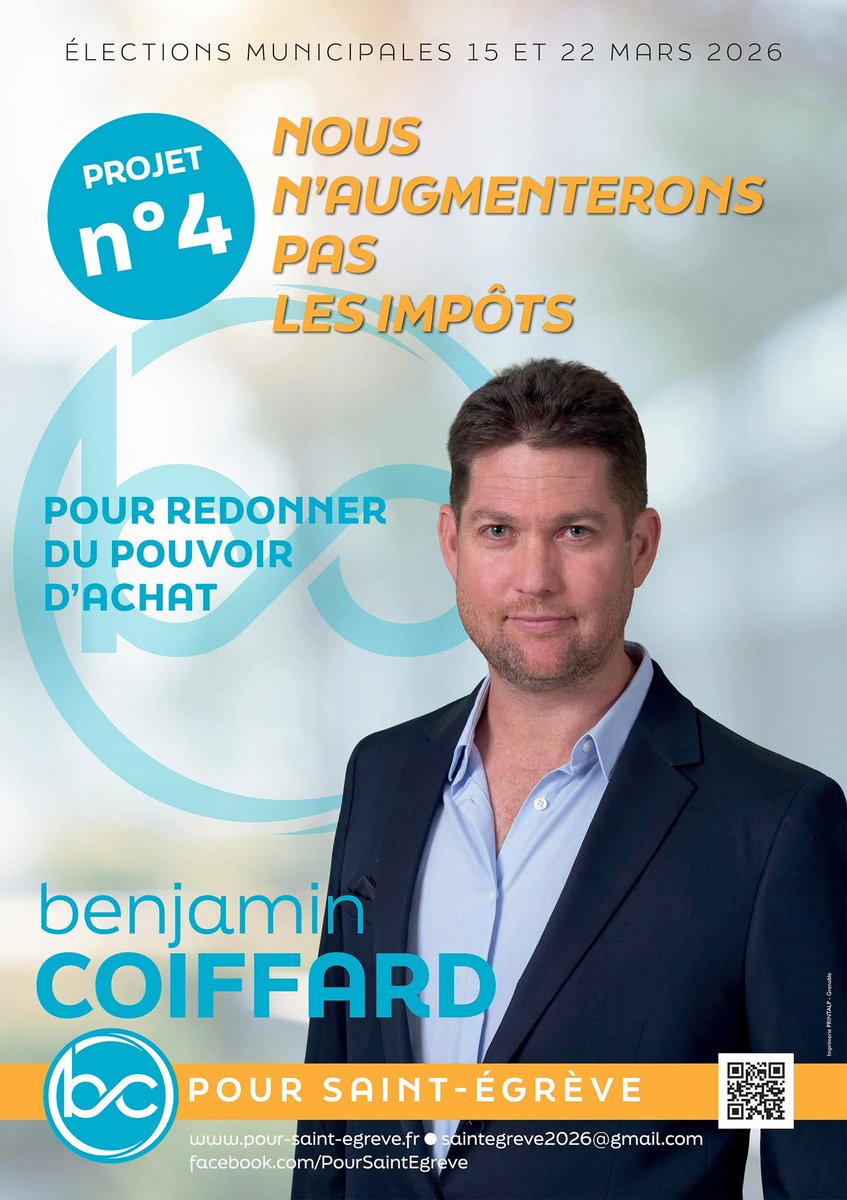 bepimaco's tweet photo. Projet n°4 : nous n'augmenterons pas les impôts #municipales2026 #saintegreve #coiffard #poursaintegreve #impots https://t.co/se2Q6L48FE