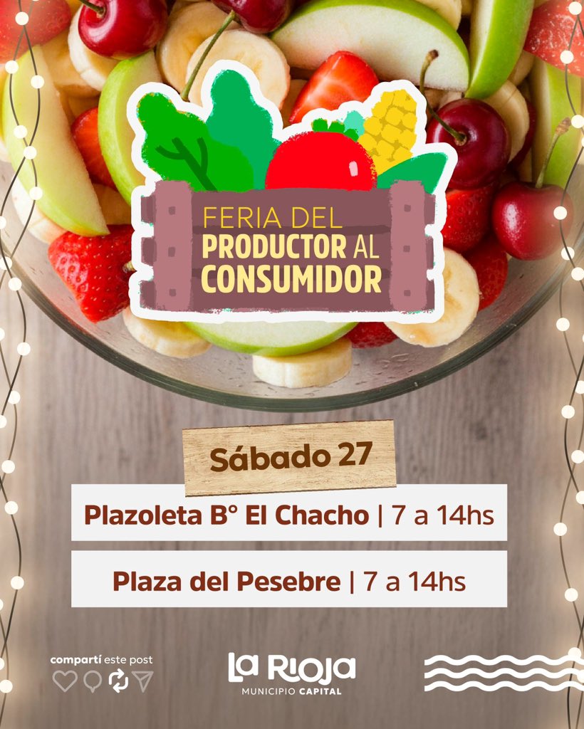 👉🏻¡Nos vemos en nuestras ferias!🍓🍐🥝🍒