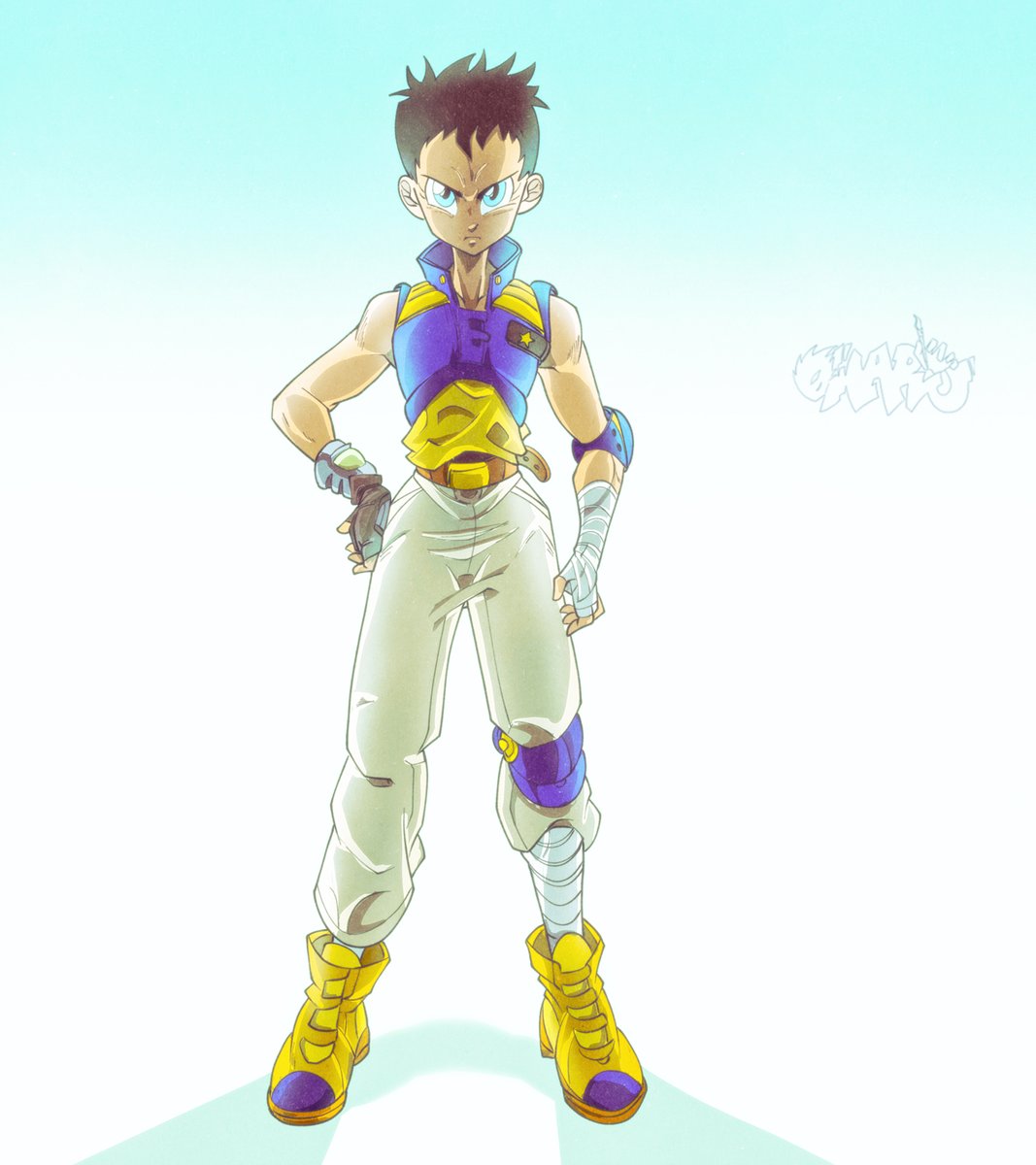 A friend suggested imagining what an adult version of Videl might look like if she had never given up being a vigilante or a fighter

#Videl #dragonball #dragonballz #dragonballfanart #anime #manga #art #drawing #fanart #fighter #martialartist