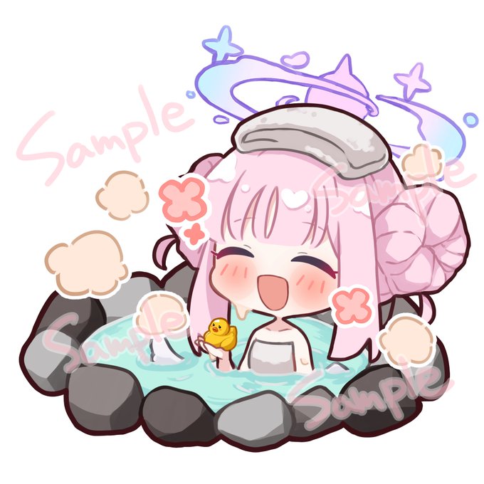 ぬくぬく温泉ミカのアクスタも見せちゃお! 