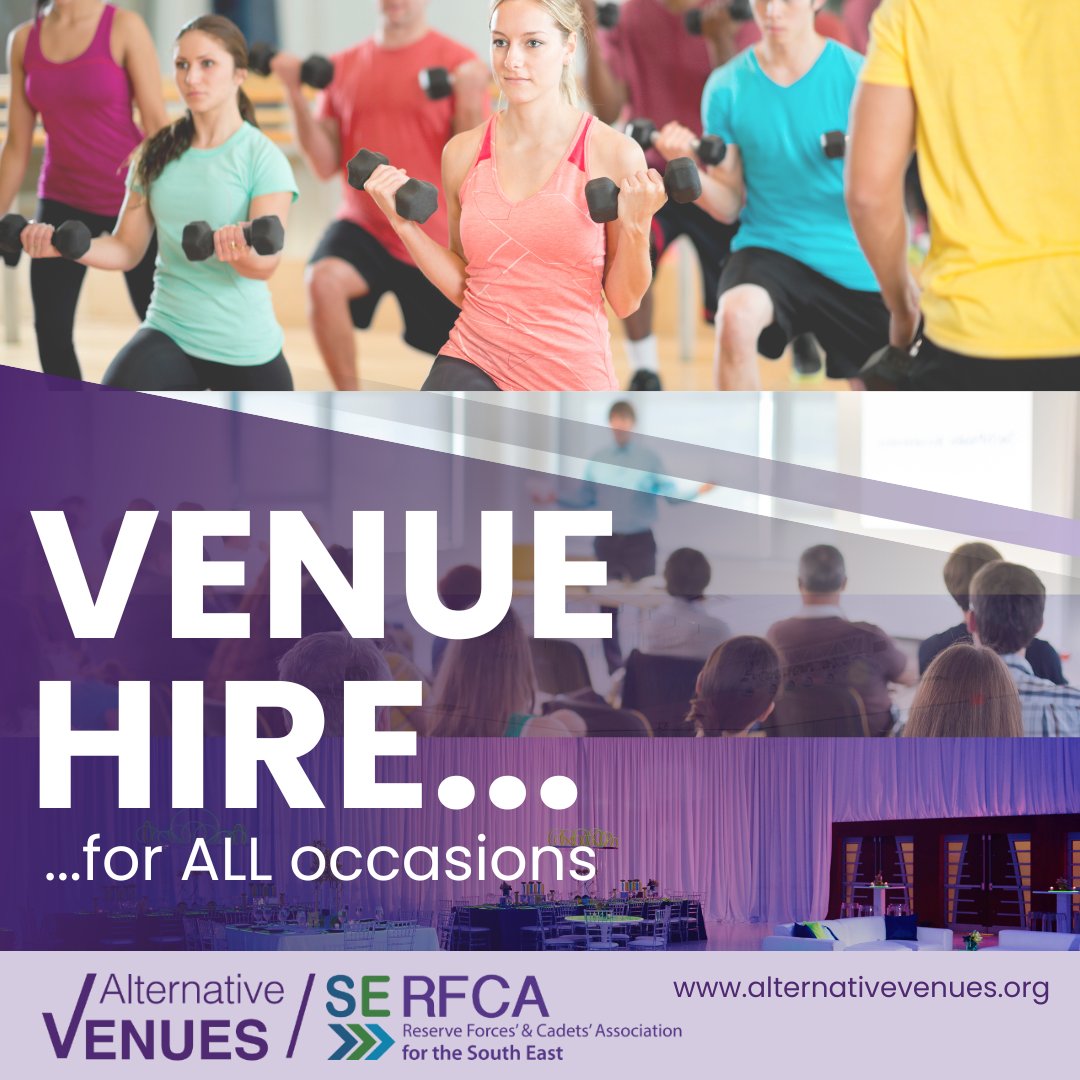 SouthEastRFCA's tweet photo. Looking for the perfect venue for your next event? Whether it's a conference hall, a space for a birthday party, or even room to park cars – Alternative Venues South East has got you covered! ✔️

Find out more: https://t.co/O62XPPNqh9 

#VenueHire #SouthEast #EventSpaces https://t.co/QIEnzJd3L0